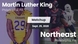 Matchup: MLK  vs. Northeast  2020