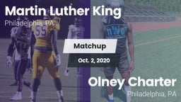 Matchup: MLK  vs. Olney Charter  2020