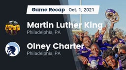 Recap: Martin Luther King  vs. Olney Charter  2021