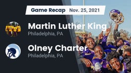 Recap: Martin Luther King  vs. Olney Charter  2021
