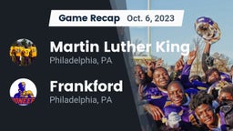 Recap: Martin Luther King  vs. Frankford  2023
