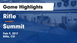 Rifle  vs Summit  Game Highlights - Feb 9, 2017