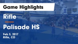 Rifle  vs Palisade HS Game Highlights - Feb 3, 2017