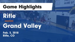 Rifle  vs Grand Valley  Game Highlights - Feb. 3, 2018