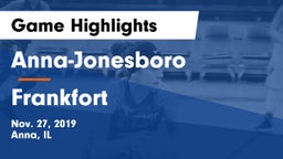 Anna-Jonesboro  vs Frankfort  Game Highlights - Nov. 27, 2019