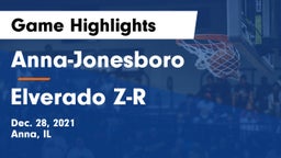 Anna-Jonesboro  vs Elverado Z-R Game Highlights - Dec. 28, 2021