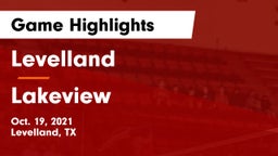 Levelland  vs Lakeview  Game Highlights - Oct. 19, 2021