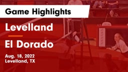 Levelland  vs El Dorado  Game Highlights - Aug. 18, 2022