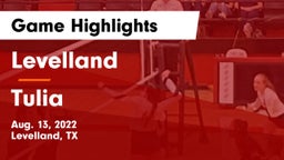 Levelland  vs Tulia  Game Highlights - Aug. 13, 2022