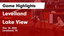 Levelland  vs Lake View  Game Highlights - Oct. 18, 2022