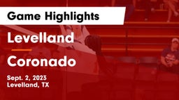 Levelland  vs Coronado  Game Highlights - Sept. 2, 2023