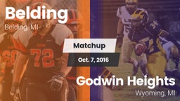 Matchup: Belding  vs. Godwin Heights  2016