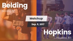 Matchup: Belding  vs. Hopkins  2017