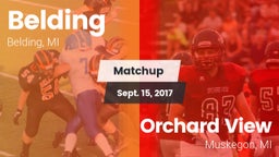Matchup: Belding  vs. Orchard View  2017