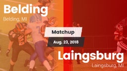Matchup: Belding  vs. Laingsburg 2018