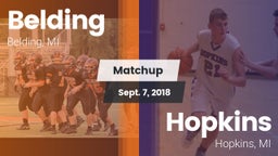 Matchup: Belding  vs. Hopkins  2018