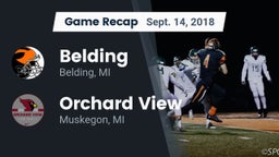 Recap: Belding  vs. Orchard View  2018