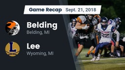 Recap: Belding  vs. Lee  2018