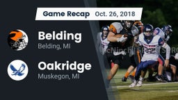 Recap: Belding  vs. Oakridge  2018