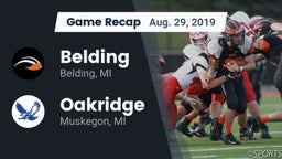 Recap: Belding  vs. Oakridge  2019