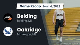 Recap: Belding  vs. Oakridge  2022