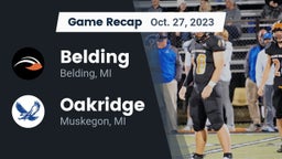 Recap: Belding  vs. Oakridge  2023