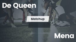 Matchup: De Queen  vs. Mena 2016