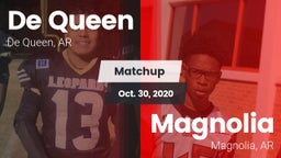 Matchup: De Queen  vs. Magnolia  2020