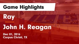 Ray  vs John H. Reagan  Game Highlights - Dec 01, 2016