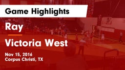 Ray  vs Victoria West  Game Highlights - Nov 15, 2016