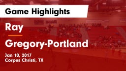 Ray  vs Gregory-Portland  Game Highlights - Jan 10, 2017