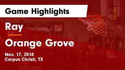 Ray  vs Orange Grove  Game Highlights - Nov. 17, 2018