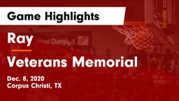 Ray  vs Veterans Memorial  Game Highlights - Dec. 8, 2020