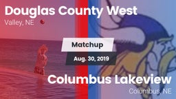 Matchup: Douglas County West vs. Columbus Lakeview  2019