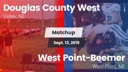 Matchup: Douglas County West vs. West Point-Beemer  2019
