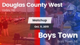Matchup: Douglas County West vs. Boys Town  2019
