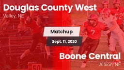 Matchup: Douglas County West vs. Boone Central  2020