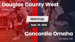 Matchup: Douglas County West vs. Concordia Omaha 2020