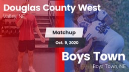 Matchup: Douglas County West vs. Boys Town  2020
