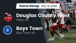 Recap: Douglas County West  vs. Boys Town  2020