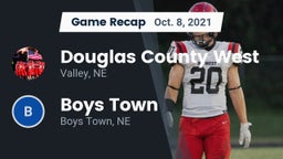 Recap: Douglas County West  vs. Boys Town  2021