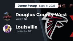 Recap: Douglas County West  vs. Louisville  2023