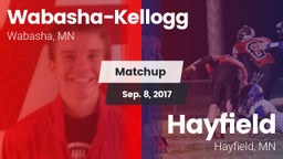 Matchup: Wabasha-Kellogg vs. Hayfield  2017