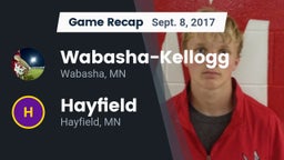 Recap: Wabasha-Kellogg  vs. Hayfield  2017