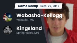 Recap: Wabasha-Kellogg  vs. Kingsland  2017