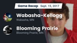 Recap: Wabasha-Kellogg  vs. Blooming Prairie  2017
