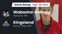 Recap: Wabasha-Kellogg  vs. Kingsland  2018