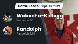 Recap: Wabasha-Kellogg  vs. Randolph  2019