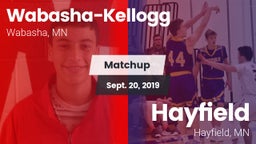 Matchup: Wabasha-Kellogg vs. Hayfield  2019