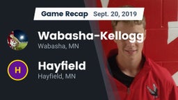 Recap: Wabasha-Kellogg  vs. Hayfield  2019